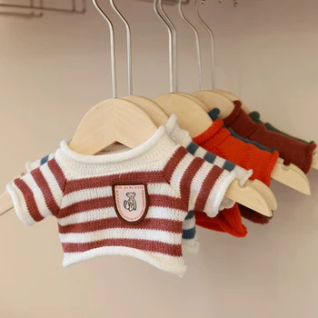 1 ADET oyuncak bebek giysileri Bebekler İçin 20cm Sonbahar Kış Kazak Giyim Takım Elbise DIY Bebek Giydirme Aksesuarları Kız Oyuncak