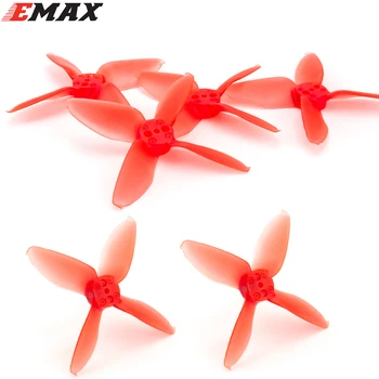12 adet / grup EMAX AVAN Mikro 2x2. 2x4MM 2 inç 4 bıçak Pervaneler 6CW+6CCW Pervaneler İçin Babyhawk R Drone (6 çift)