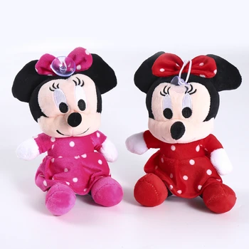 18cm Disney Mickey Mouse Minnie Peluş Bebek Sevimli Hayvan Doldurulmuş Oyuncaklar Doğum Günü noel hediyesi Çocuklar için sıcak satış