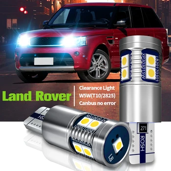 2 adet LED park lambası Park Ampul Lamba W5W T10 Canbus Land Rover Discovery İçin LR2 3 LR3 Spor Freelander Range Rover Spor