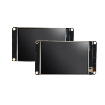 2 ADET Nextion NX4832K035 3.5 İnç HMI Akıllı Rezistif Dokunmatik Ekran TFT LCD Tam Renkli Modül Desteği NEXTİON Editörü