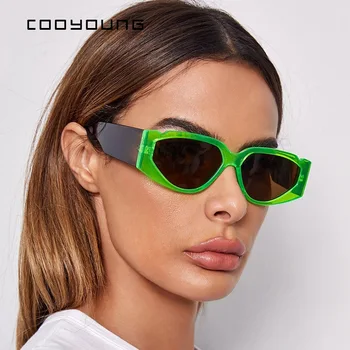 2021 Kedi Göz Güneş Gözlüğü Kadın Lüks Marka Tasarımcısı Moda Bayanlar Renk Kadın Sürüş Güneş Gözlük Retro Şeker Oculos De Sol