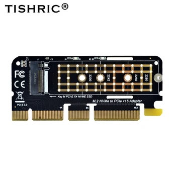5/10 ADET TISHRIC M. 2 NVME Pcı-E 3.0 4X 8X16X Adaptörü PCIE Yükseltici PCI Express Uzatma Kartı PCl-E X4 NVME M. 2 sabit disk
