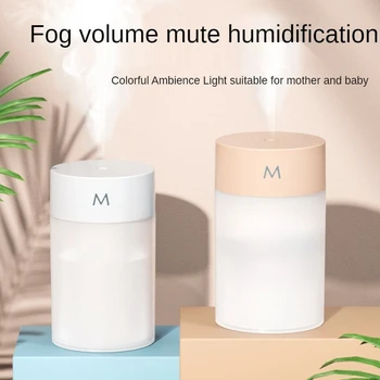 Ali Aletleri Hava Nemlendirici Ultrasonik Difüzör Aromaterapi Taşınabilir Mini Aromaterapi Püskürtücü USB Sisleyici Ev için LED Lamba