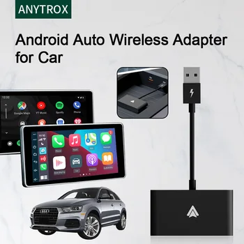 Android Otomatik Kablosuz Adaptör / Dongle Android Kablolu Kablosuz Adaptör Dönüştürücü OEM Fabrika için Kablosuz araç adaptörü