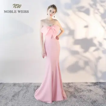 ASİL WEISS Uzun Mermaid Abiye Ön Yay Saray balo elbisesi 2022 Resmi Özel Durum Törenlerinde