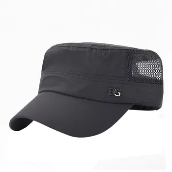 Ayarlanabilir Açık güneş şapkaları Erkek Yaz Spor Snapback pamuklu beyzbol şapkası Erkek Kadın Hip Hop Baba Örgü Şapka Kap Hızlı Kuru Düz