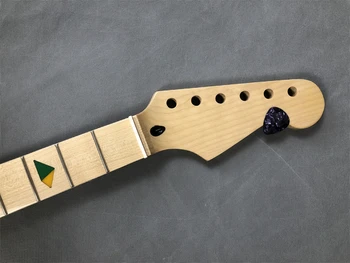 Elektro Gitar Boyun Akçaağaç 22 frets 25.5 inç akçaağaç klavye piramit kakma Parlak