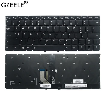GZEELE Yeni İngilizce Laptop klavye için Lenovo YOGA 910 910-13IKB YOGA 5 Pro 910-13 ABD SİYAH arkadan aydınlatmalı