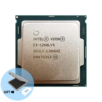 Intel Xeon E3-1260Lv5 E3 1260Lv5 E3 1260L v5 2.9 GHz Dört Çekirdekli Sekiz İplik 45W CPU işlemci LGA 1151