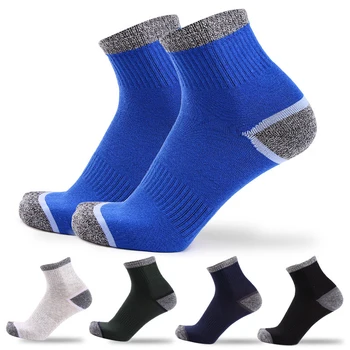 LKWDer Marka erkek Pamuk Çorap Çabuk Kuruyan Erkekler Sonbahar Kış Çorap Termal Erkek Açık Trekking için Yüksek Kaliteli EU39-45