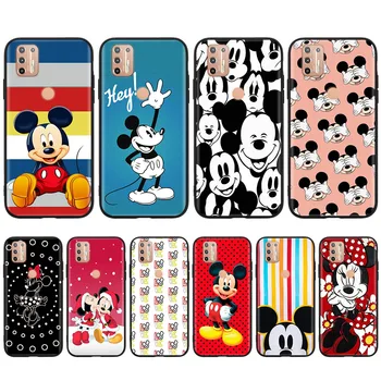 Mickey Mouse Siyah Kılıf için Huawei Y5P Y6 Y6S Y6P Y7 Y7A Y8P Y8S Y9 Y9A Y9S Başbakan Nova 5T