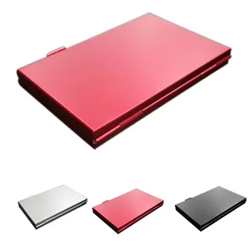 Modern stil Kırmızı Alüminyum Hafıza Kartı saklama kutusu Kutu Tutucular Mikro Bellek SD Kart 24TF