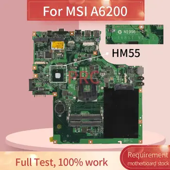 MSI A6200 Laptop Anakart MS-16811 HM55 DDR3 Dizüstü Anakart