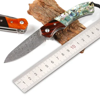 Sharp şam katlanan bıçak Yeni High end Taktik av bıçağı Açık kamp bıçağı Zarif hediye İki tarzı kolu