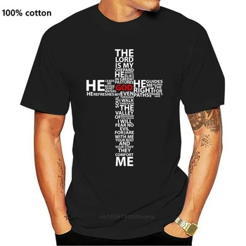 Tanrı İsa Çapraz İncil Pamuk Baskılı Erkek T Shirt Özel Kısa Kollu Casual Erkek T-shirt Tee Gömlek Tops 2018