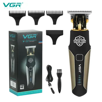VGR Saç Kesme Şarj ve Plug-in Çift Kullanımlı Elektrikli Kesme Seyahat Taşınabilir Tıraş Hafif Taşınabilir Saç Kesme V-287