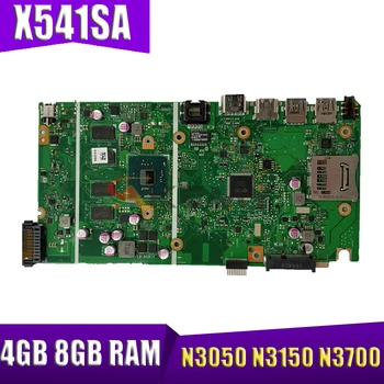 X541SA REV 2.0 orijinal Anakart 4GB 8GB RAM N3050 N3150 N3700 CPU İçin Asus X541 X541S X541SA Laptop Anakart
