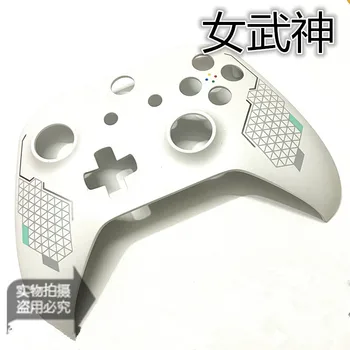 Xbox One Slim One S Denetleyici için Yedek Orijinal Spor Beyaz ön kapak Shell Kılıf Kapak Faceplate Sınırlı Sayıda