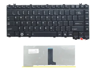 Yeni Laptop ABD Klavye Siyah Toshiba Uydu L455 L450 L455D L450D Qosmio F40 F45 G40 G45 F50 F55